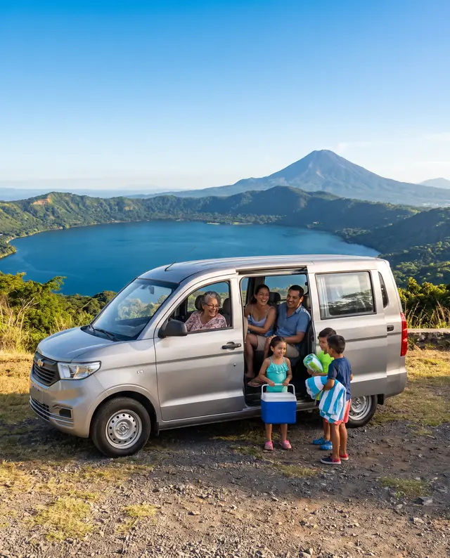 Chevrolet N400 Microbús en El Salvador